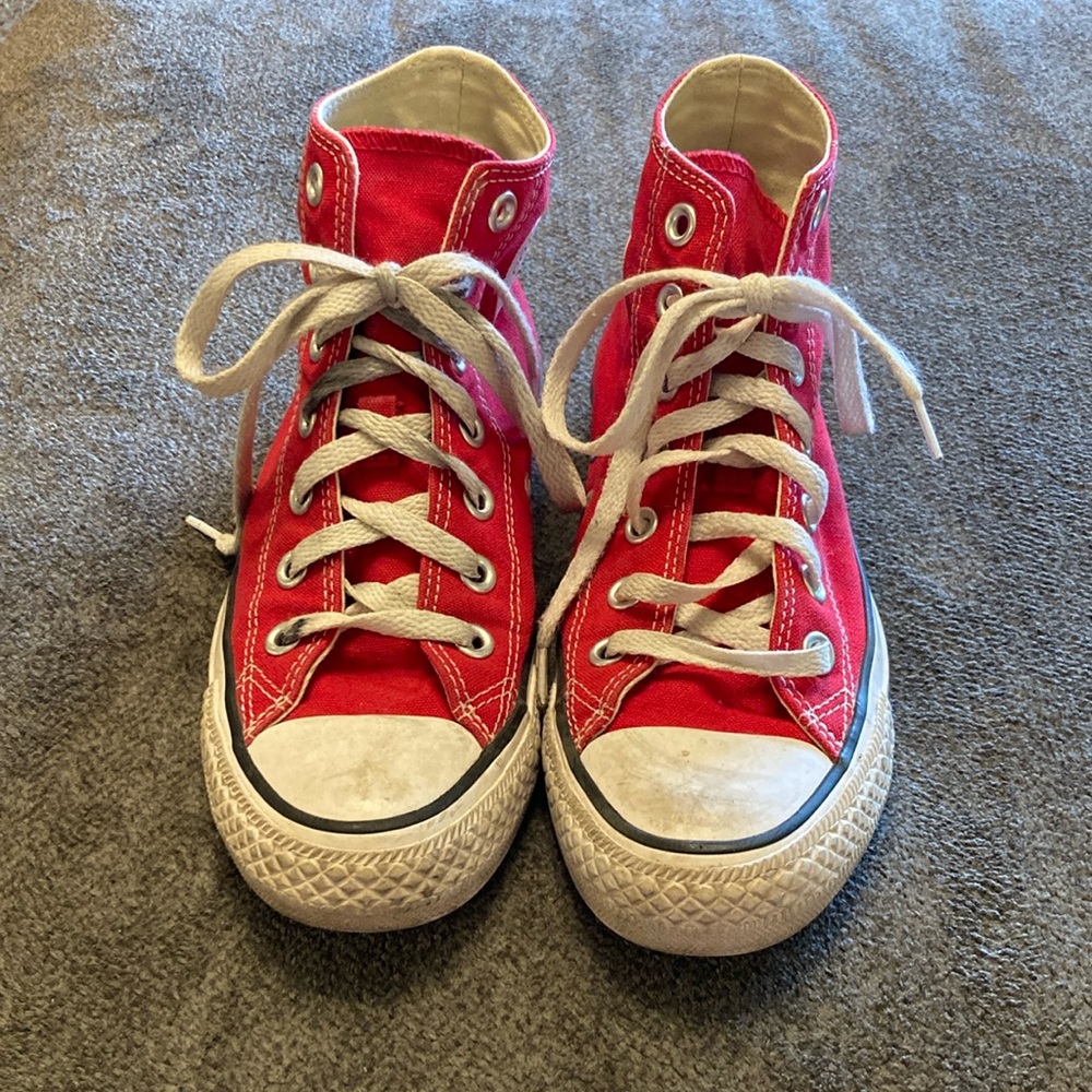 Converse All Star Red Men’s 4 Women’s 6